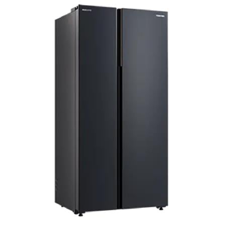 TOSHIBA SIDE BY SIDE REFRIGERATOR GR-RS910WI-PMY(06) 820L MORANDI GRAY