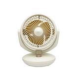 ALPHA AIR CIRCULATOR TABLE FAN MOTTO DT C11/6 6" 26W 3BLADE APRICOT