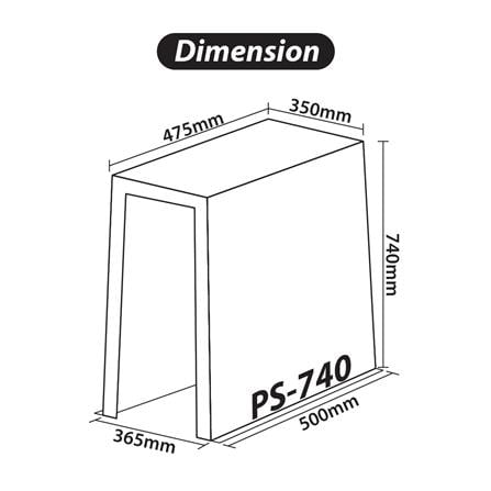 TSUNAMI WATER PUMP COVER PS500