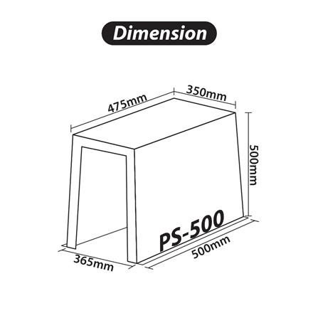 TSUNAMI WATER PUMP COVER PS500