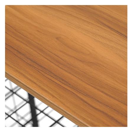 3-TIER SHOE RACK WITH WOODEN TOP STACKO URBAN 75X30X68CM BLACK [EXCLUSIVE FROM HOMEPRO THAILAND]