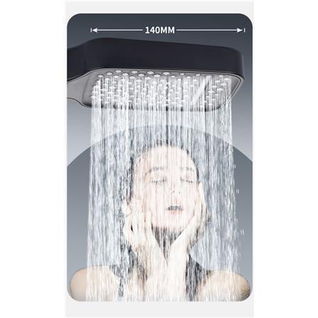 COSSY PLUS HAND SHOWER SET CP-HSS 3 MODE HIGH PRESSURE BLACK