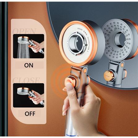 COSSY PLUS HAND SHOWER CP-DR TWO SIDE CHLORINE REMOVAL 3 MODE HIGH PRESSURE WITH 3 FILTER