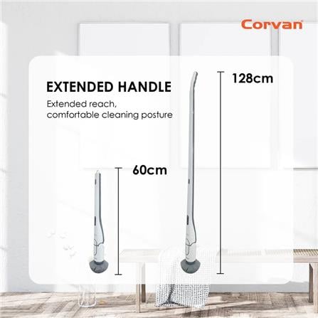 CORVAN STEAM CLEANER POWER SCRUB CP5-P8-PRO RUNTIME 100 MINUTES