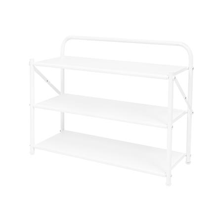 3-TIER SHOE RACK STACKO BRISK 70X23X51CM WHITE [EXCLUSIVE FROM HOMEPRO THAILAND]