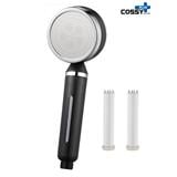 COSSY PLUS HAND SHOWER CP-DC-B CHLORINE REMOVAL WITH 3 FILTER BLACK