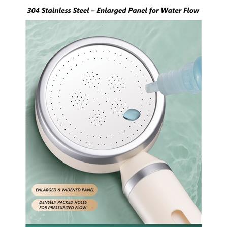 COSSY PLUS HAND SHOWER CP-DC-W CHLORINE REMOVAL WITH 3 FILTER WHITE