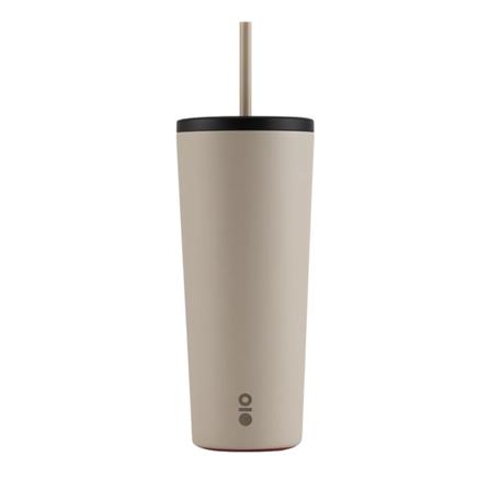 MONTIGO SENSE CUP 22OZ 650ML WITH STRAW LID, STONE GREY