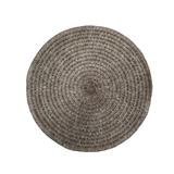 KECH PLACEMAT ROUND 38CM - DARK BROWN