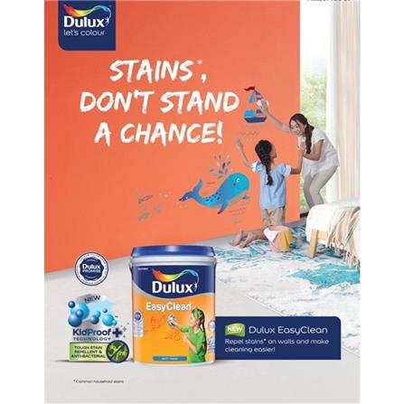 DULUX EASY CLEAN KIDPROOF 5L BASE D