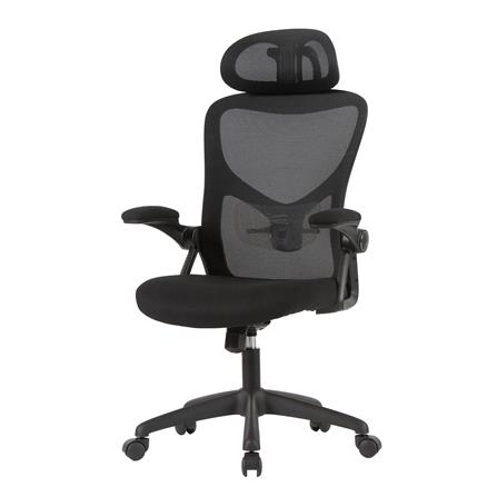 OFFICE CHAIR FURDINI GROOVE W-227C BLACK [EXCLUSIVE FROM HOMEPRO THAILAND]