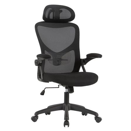 OFFICE CHAIR FURDINI GROOVE W-227C BLACK [EXCLUSIVE FROM HOMEPRO THAILAND]