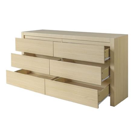 CHEST OF 6 DRAWERS FURDINI TUSCANI 150CM NT OAK [EXCLUSIVE FROM HOMEPRO THAILAND]