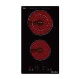 ELBA BUILT IN DOMINO CERAMIC HOB EDCH-Q3022ST(BK) 29CM