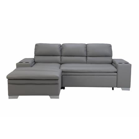 LEFT-HAND FACING L-SHAPED SOFA FURDINI CHARLOTTE GREY [EXCLUSIVE FROM HOMEPRO THAILAND]