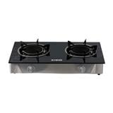 KHIND GLASS TOP INFRARED GAS STOVE GCGI1500 2BURNERS