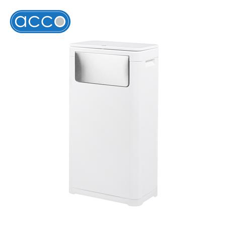 RECTANGULAR DUSTBIN WITH SWING LID ACCO 25L WHITE