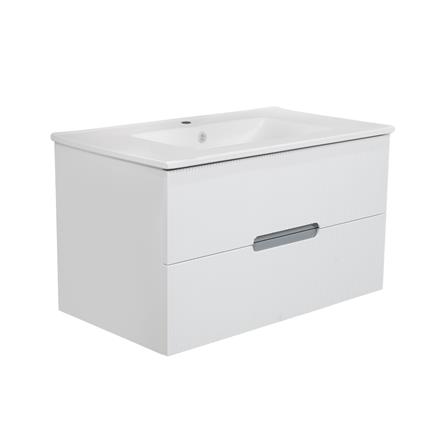 VANITY WASHBASIN WITH CABINET MOYA SP-118 WHITE [EXCLUSIVE FROM HOMEPRO THAILAND]