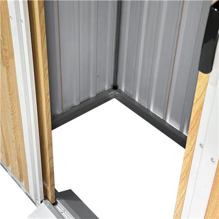 GALVANIZED STORAGE SHED SPRING HUNTER 153X81CM [EXCLUSIVE FROM HOMEPRO THAILAND]