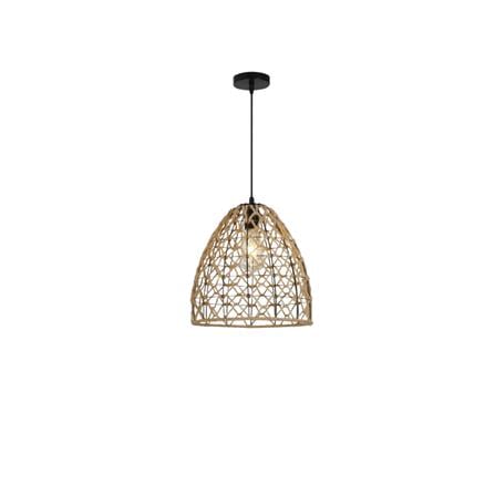 BRIGHT OBJECTIVE PENDANT LAMP 14070-1P-LB 300MM E27 LIGHT BROWN