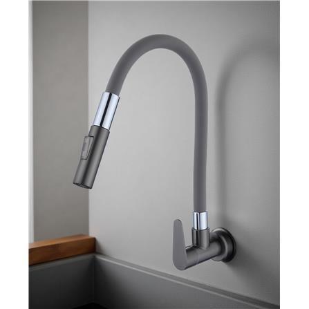 LIVINOX WALL SINK FAUCET WITH FLEXI SPROUT LT-GM201F GM