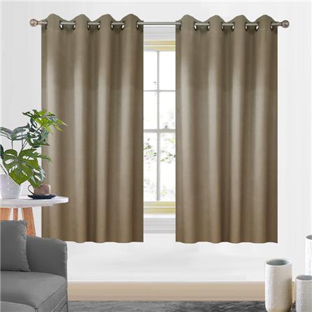 HOME LIVING STYLE CURTAIN EYELET HENDRIX 150X220CM GOLD