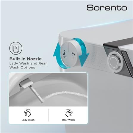 SORENTO 1P TOILET SRTWC193 ELECTRONIC PULSE