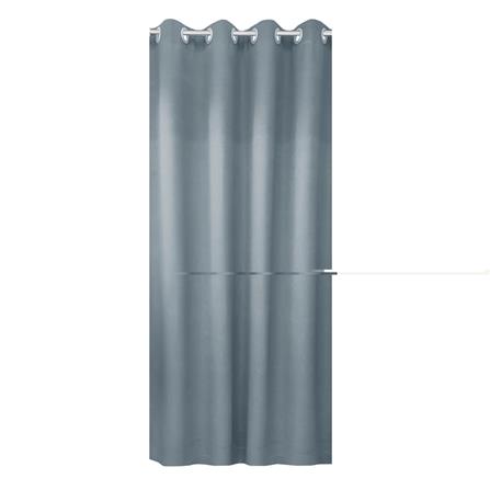 HOME LIVING STYLE CURTAIN EYELET HENDRIX 150X250CM GRAY