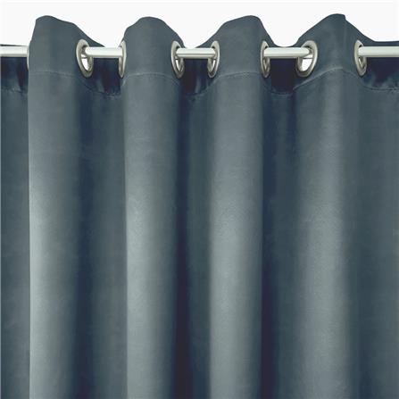 HOME LIVING STYLE CURTAIN EYELET HENDRIX 150X250CM GRAY