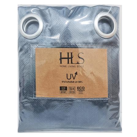 HOME LIVING STYLE CURTAIN EYELET HENDRIX 150X250CM GRAY