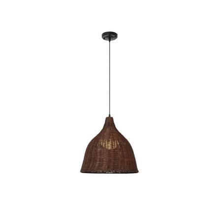 BRIGHT OBJECTIVE BO PENDANT LAMP 14016 CF 350MM E27 DARK BROWN