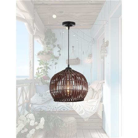 BRIGHT OBJECTIVE PENDANT LAMP 14056 CF 300MM E27