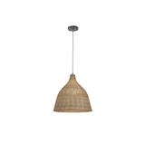 BRIGHT OBJECTIVE PENDANT LAMP 14016 BW 350MM E27 LIGHT BROWN