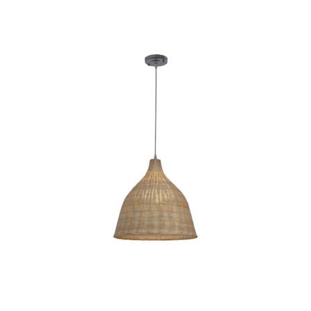 BRIGHT OBJECTIVE PENDANT LAMP 14016 BW 350MM E27 LIGHT BROWN
