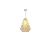 BRIGHT OBJECTIVE PENDANT LAMP 14099 LB 380MM E27 LIGHT BROWN
