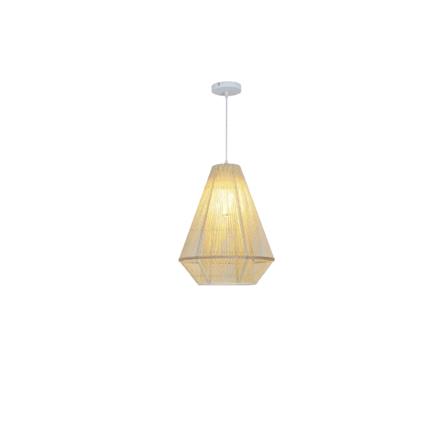 BRIGHT OBJECTIVE PENDANT LAMP 14099 LB 380MM E27 LIGHT BROWN