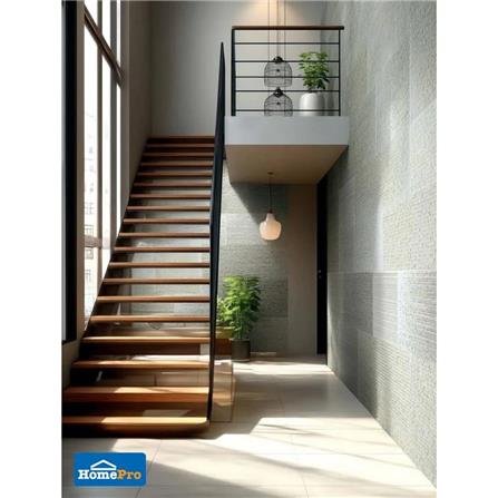 PU DECORATIVE WALL PANEL 60x120CM TARA LAVA STONE WHITE [EXCLUSIVE HOMEPRO THAILAND]