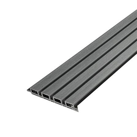 SUNSHIELD PRIVACY FENCE SET-A 200X60CM GREY