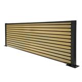 SUNSHIELD PRIVACY FENCE SET-A 200X60CM OAK