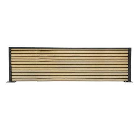 SUNSHIELD PRIVACY FENCE SET-A 200X60CM OAK