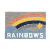 HOME LIVING STYLE RUG RAINBOW 45X70CM GRAY