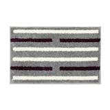 HOME LIVING STYLE RUG THELINE 45X70CM GRAY