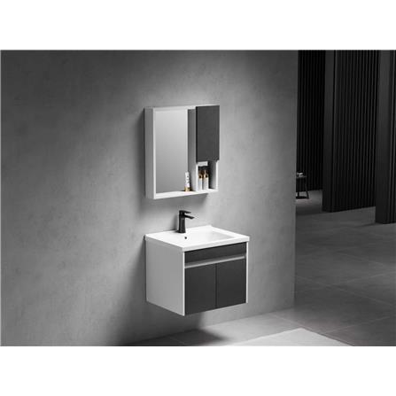 AKRON COUNTER WASHBASIN 5IN1 6624A-60-C017 DARK GREY