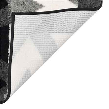 HOME LIVING STYLE RUG ZIG ZAG 45X70CM BLACK