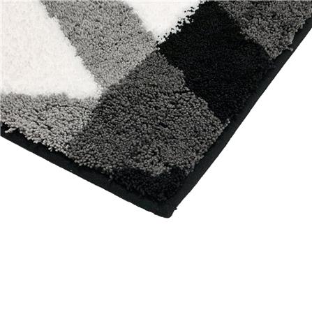 HOME LIVING STYLE RUG ZIG ZAG 45X70CM BLACK