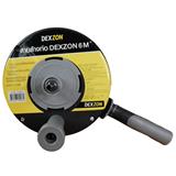 DEXZON CANISTER DRAIN CLEANER AUGER PVC AND STEEL 6M