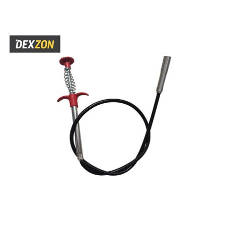DEXZON CANISTER DRAIN CLEANER AUGER PVC AND STEEL 6M