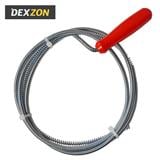 DEXZON CANISTER DRAIN CLEANER AUGER PVC AND STEEL 1.5M