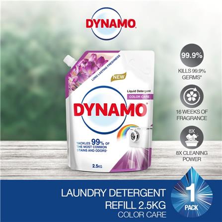 DYNAMO LAUNDRY DETERGENT COLOR CARE 2.5KG REFILL