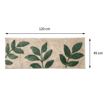 HOME LIVING STYLE RUG PLANT 45X120CM CREAM